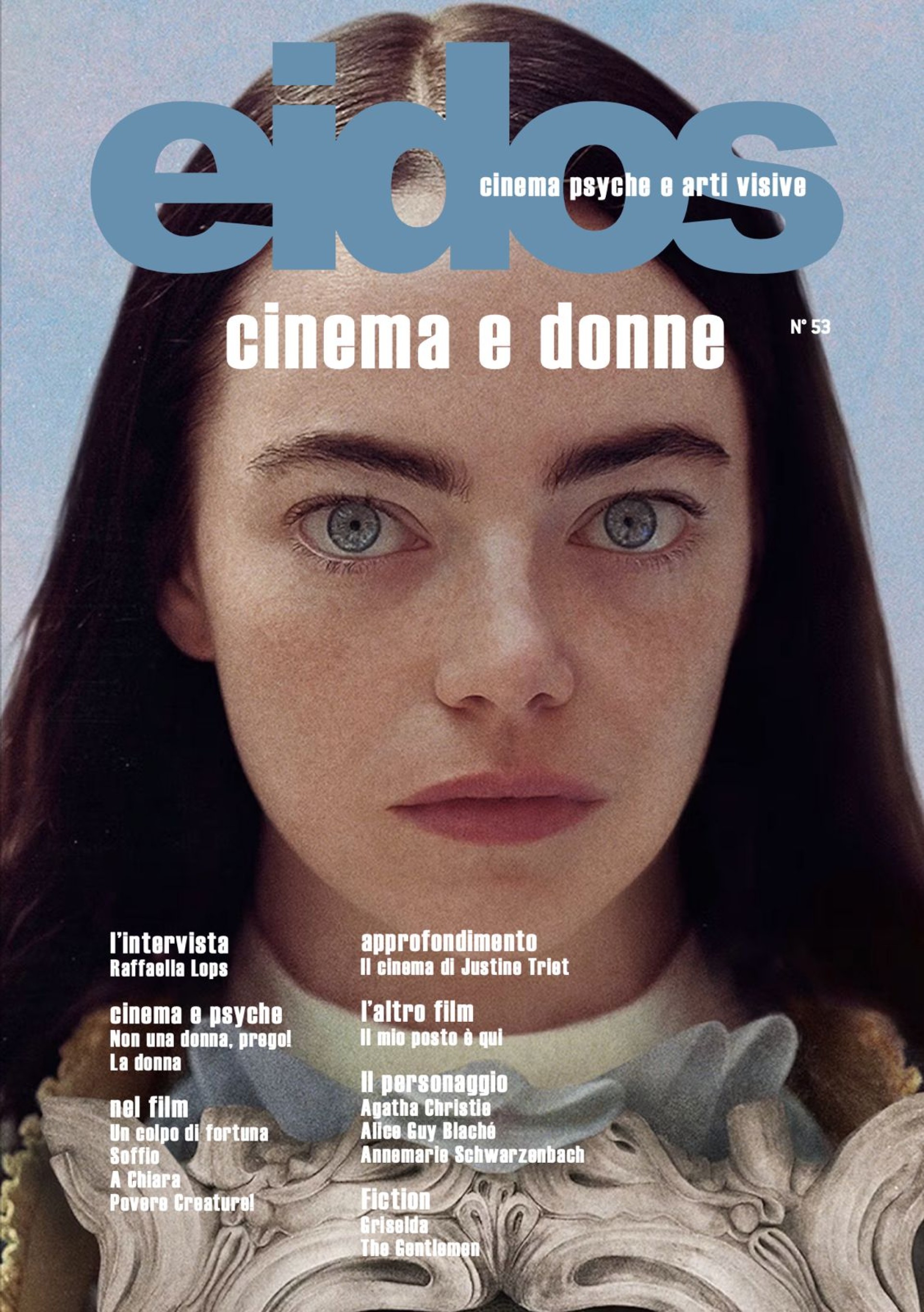 Il nuovo numero di EIDOS. Cinema psyche e arti visive. n.53 - CINEMA E DONNE